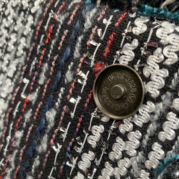 Authentic KURT GEIGER LONDON TWEED/leather Crosby - Picture 7 of 16